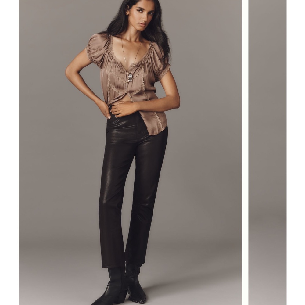 Pistola Lennon High Rise Cropped Bootcut Jeans